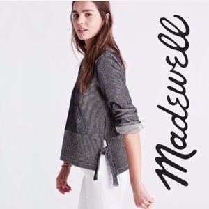 Madewell French Rib side Tie Pullover